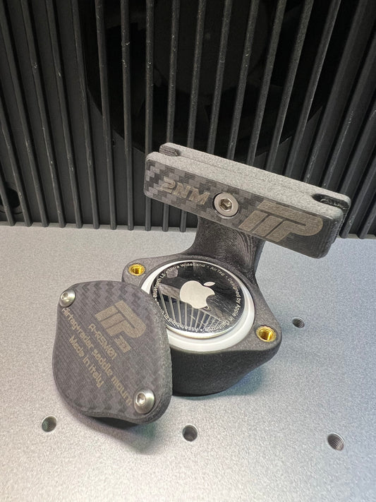 Supporto Garmin Varia + AirTag